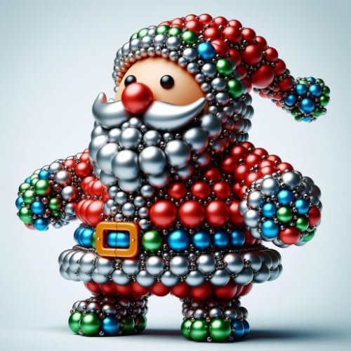 Christmas Magnet World - DIY Building by Magnetic Balls