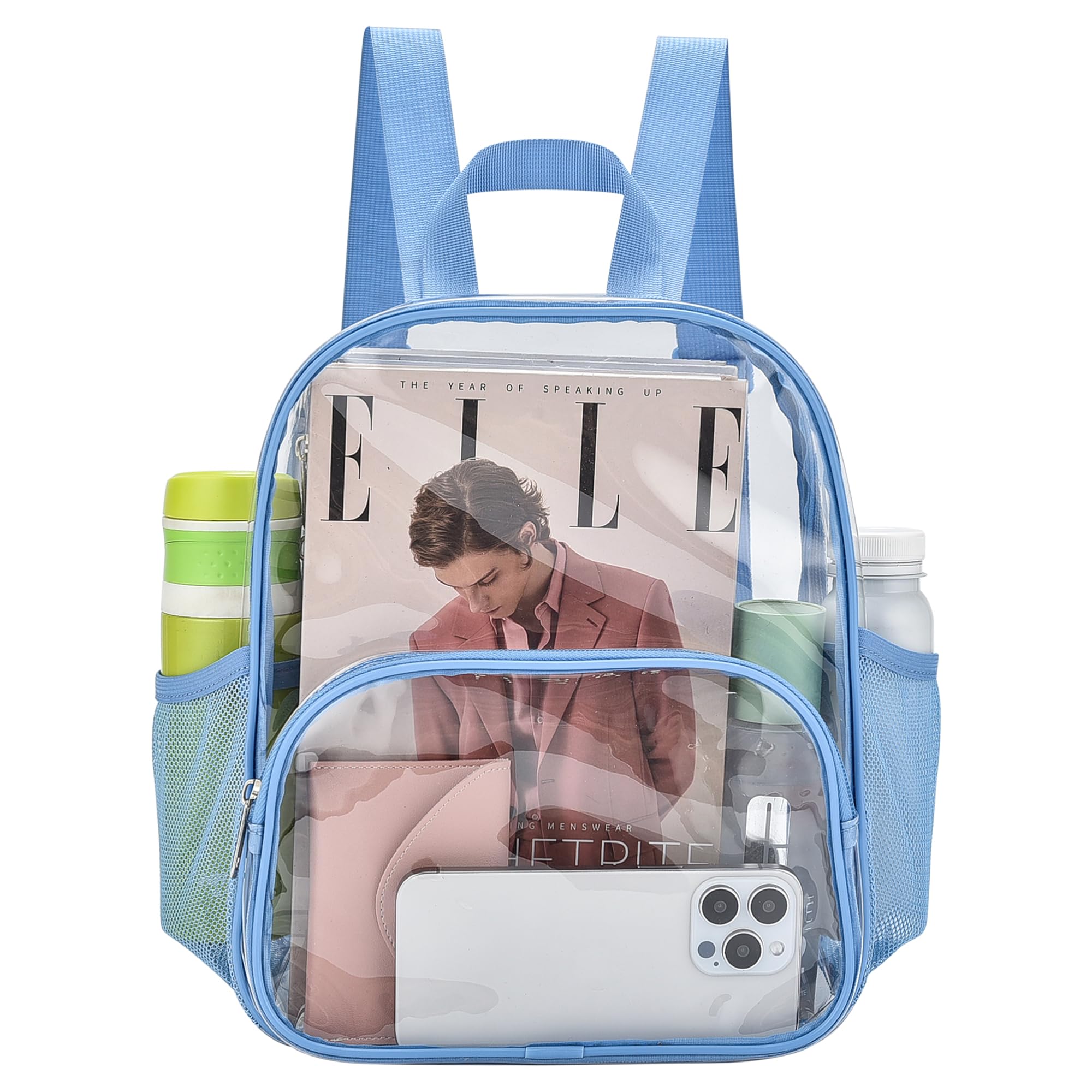 Clear Backpack for Stadium Events Stadium Approved Fashion Women Backpack