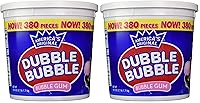 Vista 1 de Dubble Bubble Tina, sabor original, 380 unidades, 60.3 onzas (3.7 libras) (paquete de 2)