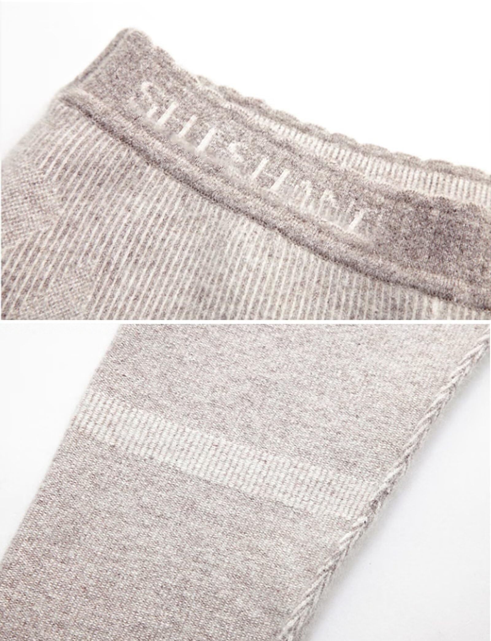 Leggings de Cachemir para Mujer, Pantalones térmicos de Punto Suaves y cálidos, Ropa Interior térmica,100% Cachemir