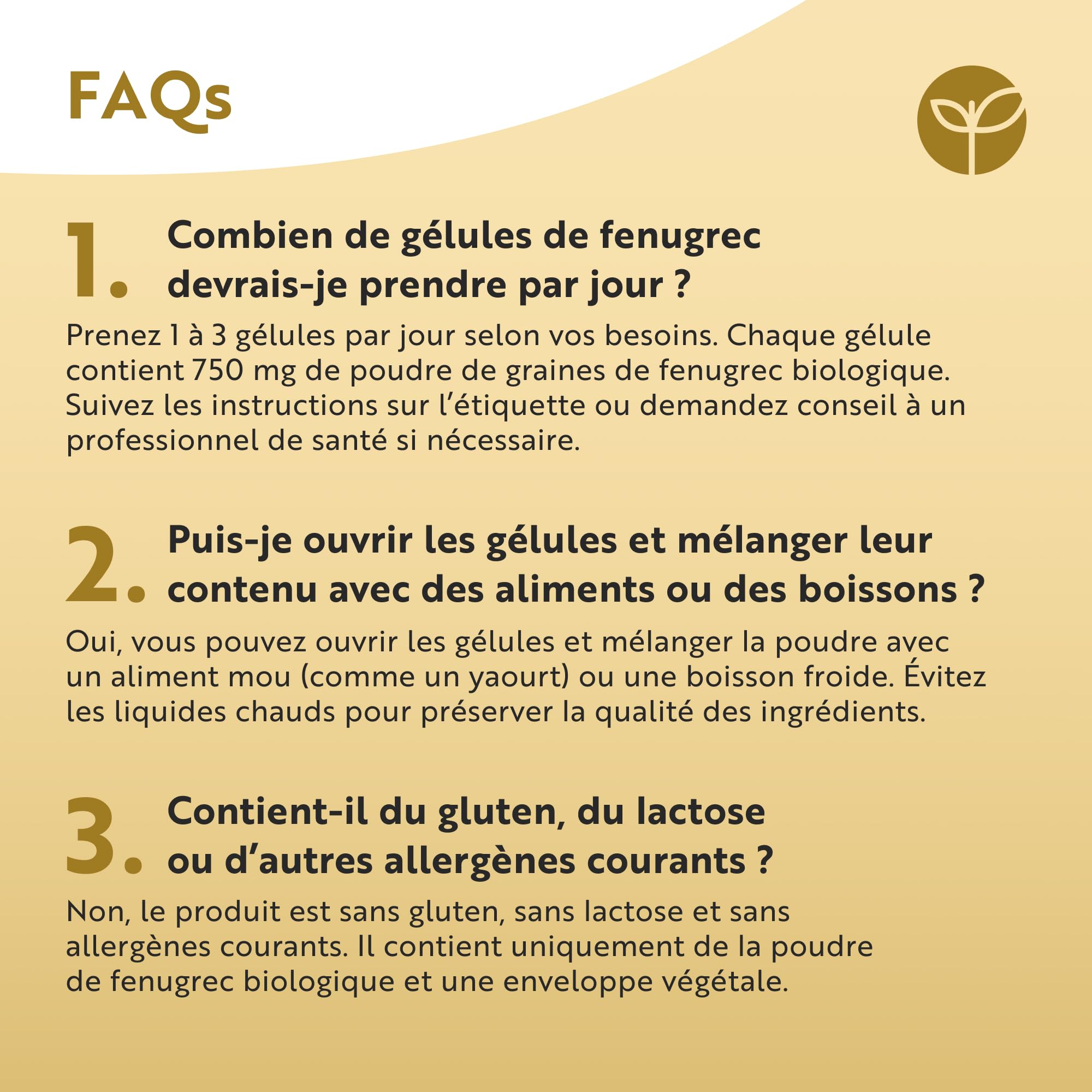Fenugrec Bio 2250mg par dose de 3 Capsules, jusqu'à 8 mois d'Approvisionnement - 240 Fenugrec Gelule Véganes - 1-3 Capsules par Jour, Complement Alimentaire Fait en Angleterre - Nutravita