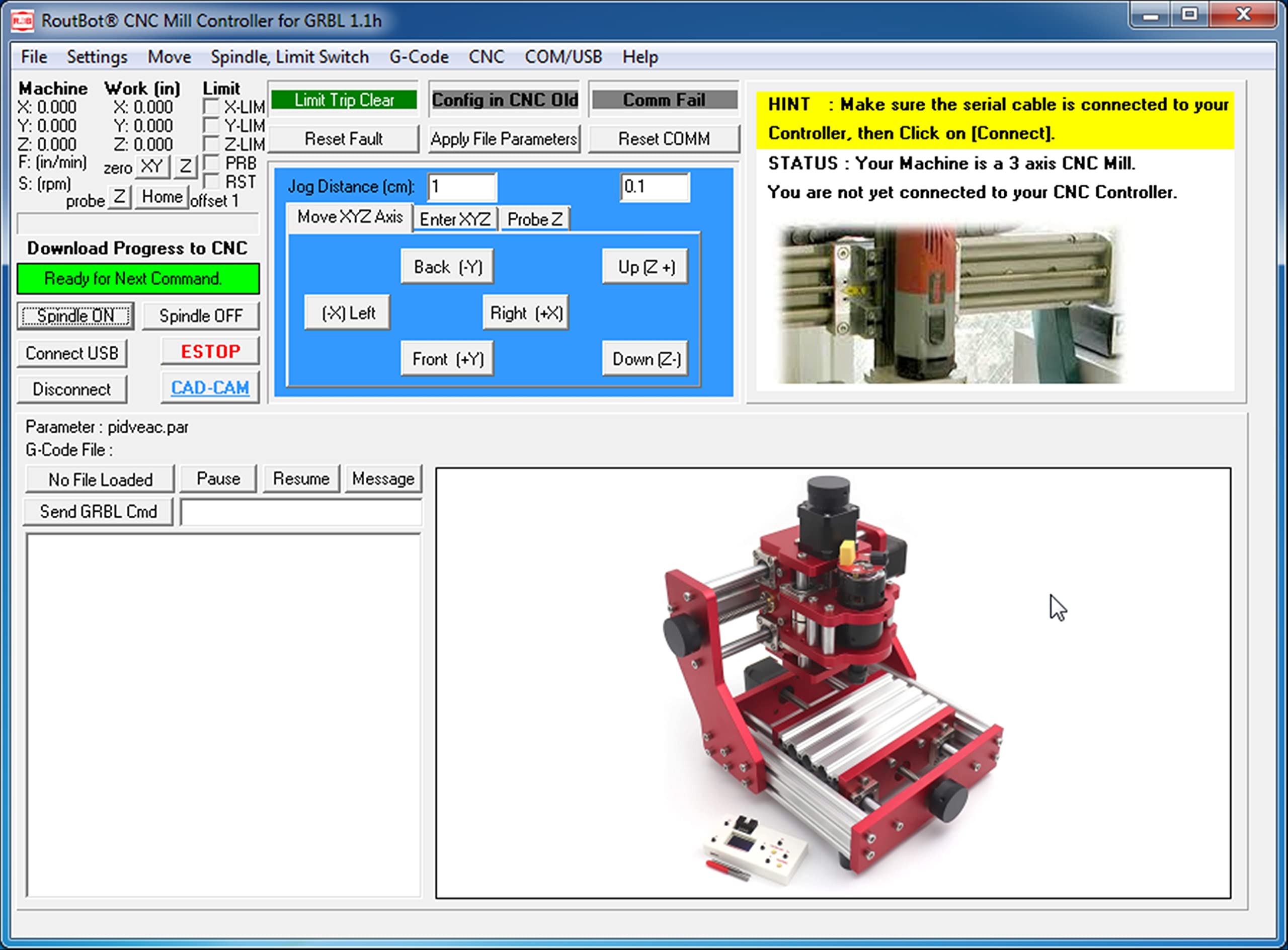 CAD CAM CNC 3018 3020 1610 Mill Software plus tutorial videos RoutCad Standard. Three easy steps all in one integrated program: 1-design, 2-define machine sequence, 3-drive cnc.