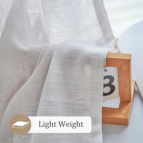 Miniatura 6 de HUTO Cortinas plisadas extra anchas filtrantes de luz de 84 pulgadas de largo, cortinas plisadas extra anchas para ventana de puerta de patio, sala