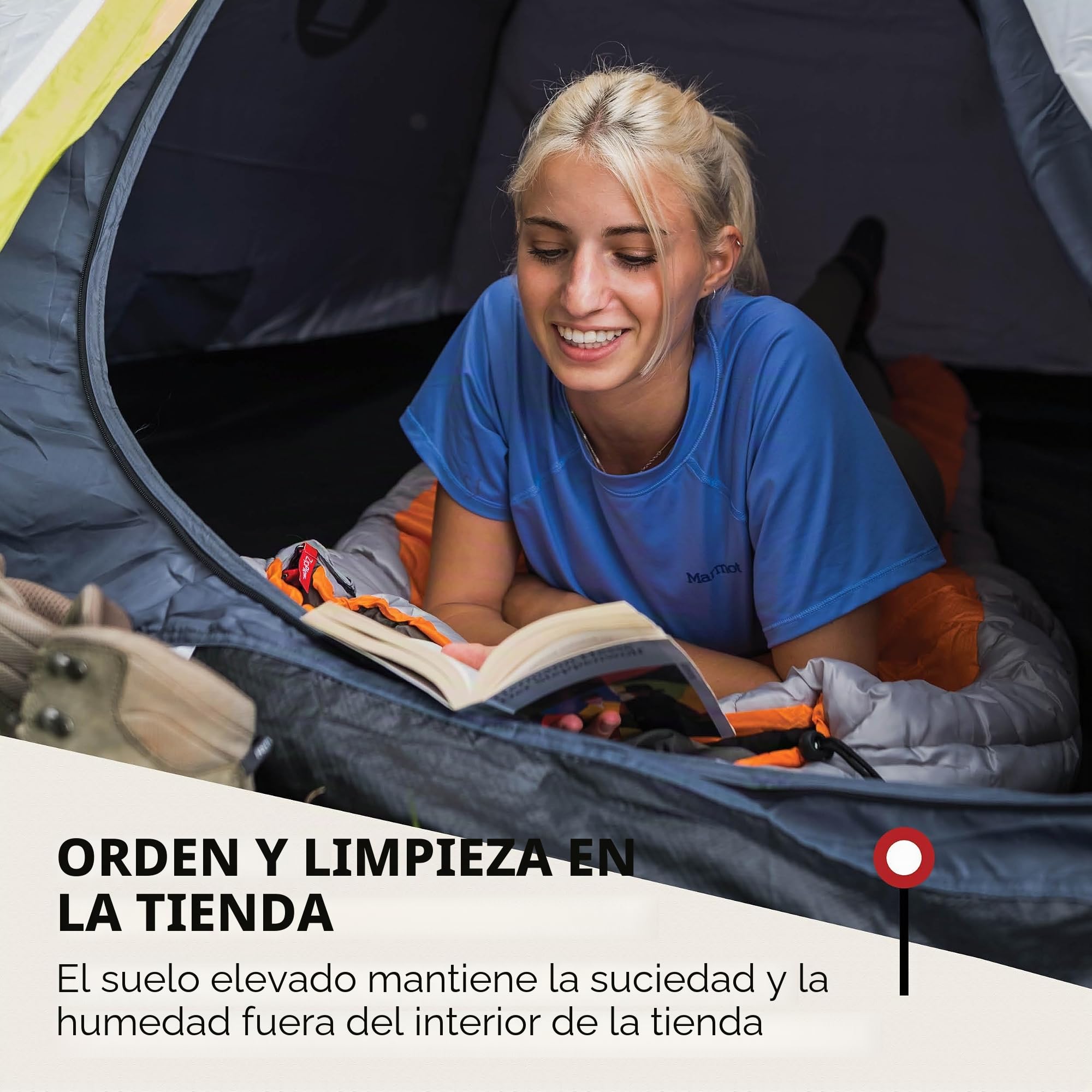 Coleman Tienda de campaña Darwin compacta, también Ideal para Acampar en el jardín, Tienda de campaña Ligera y Senderismo, Impermeable, con Suelo Cosido