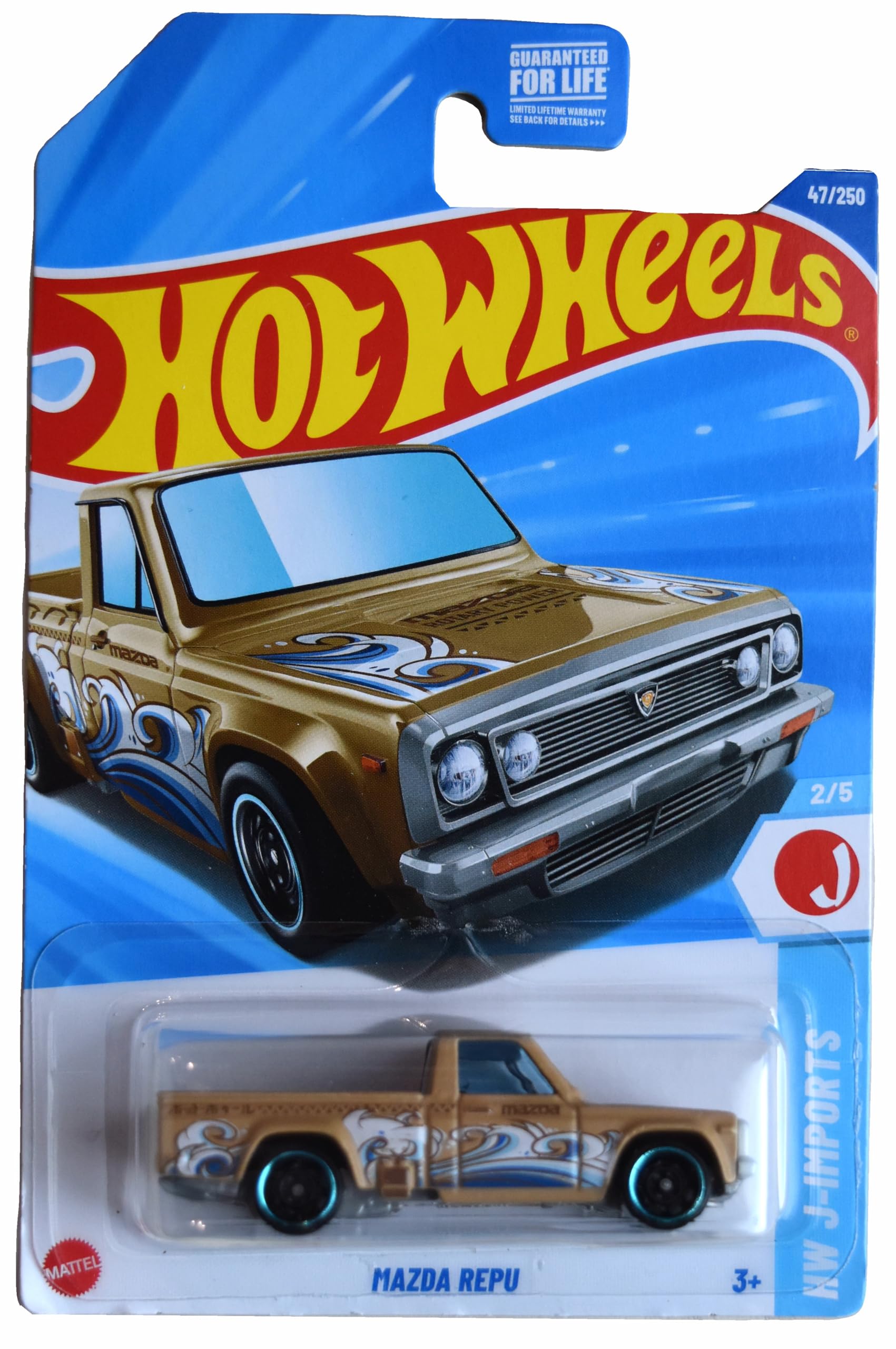 Amazon.com: Hot Wheels Mazda Repu, HW J-Imports 2/5 [tan] 47