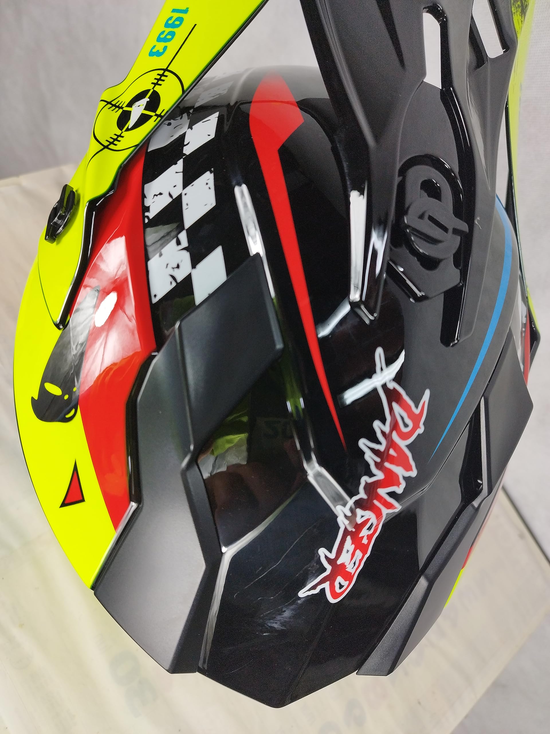 Casco Bimbo bambino per mini moto da Cross Enduro Quad Off Road fuori strada integrale con Nuova Omologazione CE C.E. ECE 22.06