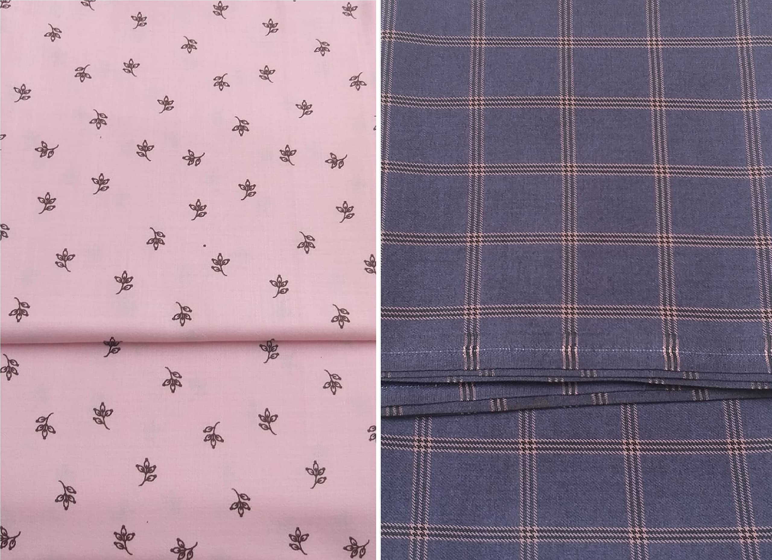pri & su cottlinns Pri & Su CottLinn Combo fo Cotton Floral Shirt 600052 & Trouser 900118-picture-1