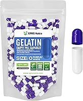 Vista 10 de XPRS Nutra Cápsulas vacías de tamaño 0 – 1000 cápsulas vacías de gelatina – Pastillas de relleno de cápsulas de bricolaje – Cápsulas de gel