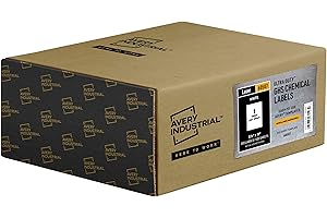 AVERY 8.5" x 11" GHS Chemical Labels for Laser Printers (60507) -...