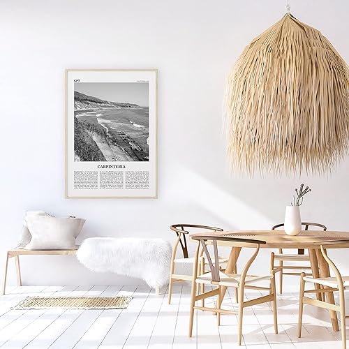 Miniatura 5 de Carpinteria Print Black and White, Carpinteria Wall Art, Carpinteria Poster, Carpinteria Photo, Carpinteria Décor, California, USA
