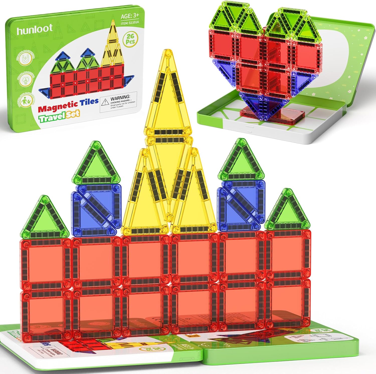 Magnetic Tiles Mini Building Blocks