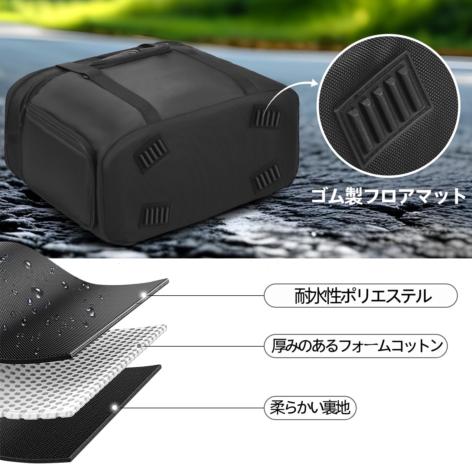 Amazon.co.jp: ポータブル電源 収納バッグ EF ECOFLOW DELTA 2/DELTA 3