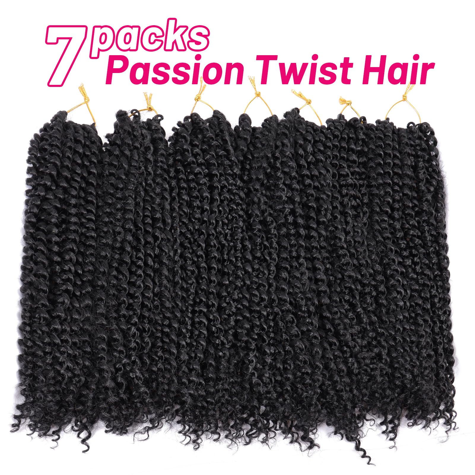 Amazon.com : Dorsanee Passion Twist Hair 16 Inch 7 Packs 