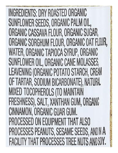 Miniatura 3 de Once Again Sandwiches Graham Cracker de mantequilla de semillas de girasol, a base de plantas, Kosher, certificado orgánico USDA, sin gluten y sin