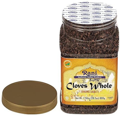 Vista 22 de Rani Cloves Powder (Laung) - Tarro de PET de 3 onzas (3.00 oz), totalmente natural, apto para gluten, sin OMG, vegano, origen indio