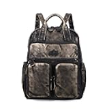 Backpack Purse for Women Soft Washed Leather Multi Pocket Casual Travel Backpacks…