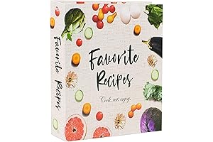 Vegetable Recipe Scrapbook: The Ultimate Cookbook Organizer