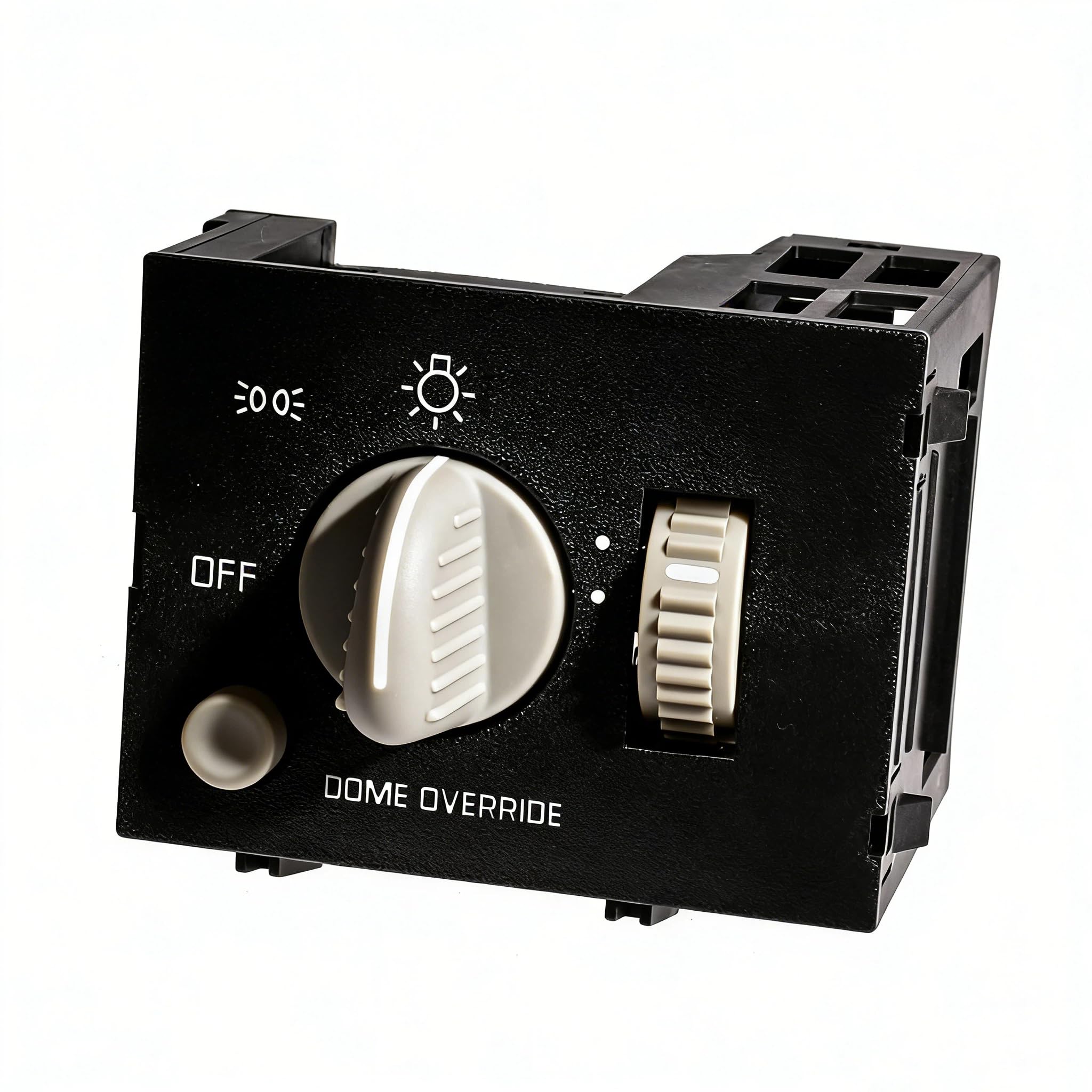 Chevy GMC C/K1500 Upgraded Headlight Switch Compatible with 1995-1998 Chevy GMC C1500 K1500, 1999 Silverado 1500, D1523H - Headlamp, Instrument Panel Dimmer, and Dome Lamp Switch, 93443101