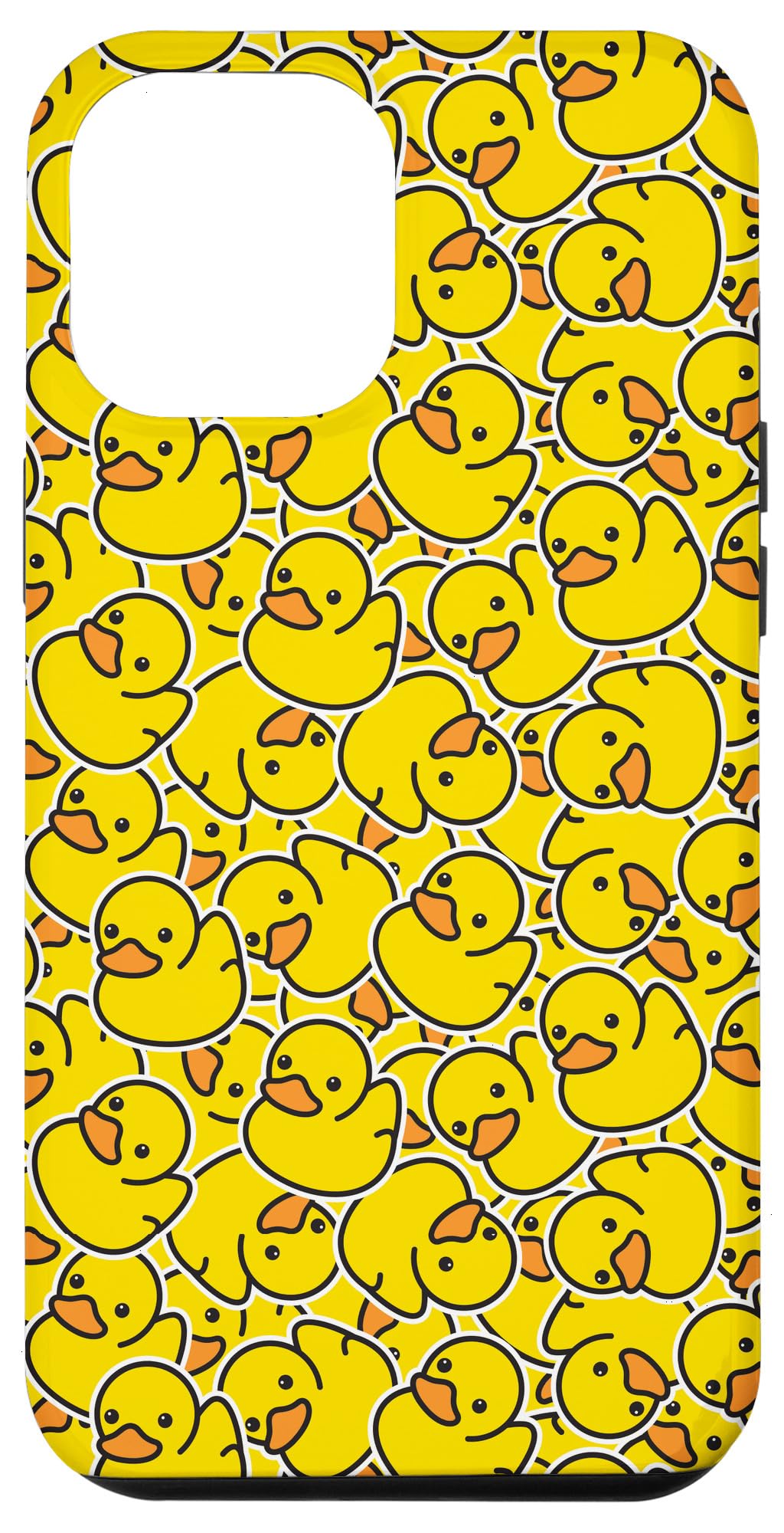 Cute Yellow Rubber Duckie Duck Lover Pattern Case Case for iPhone 12 Pro Max