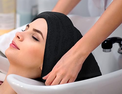 Miniatura 9 de Utopia Towels Toalla de salón de algodón a prueba de blanqueador, 16 x 27 pulgadas, toalla de mano 100% algodón, segura para el gimnasio, paquete de