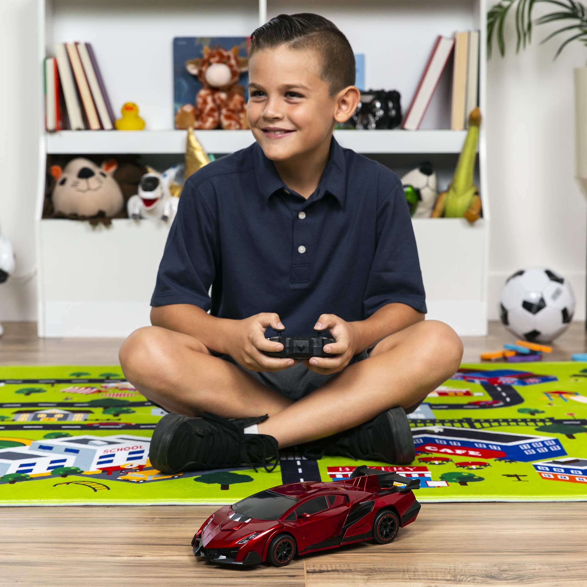 Amazon.com: Best Choice Products 1:16 Scale Kids Transforming RC