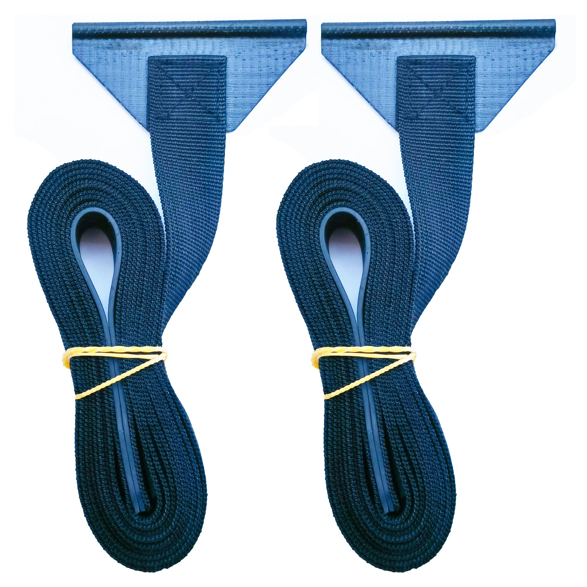 RVeaves RV Awning Pull Straps, 96inches Upgraded RV Camper Awning Parts Pull Down Straps Fits for RV Travel Trailer Camper Awning RV Accessories(2pcs), Black