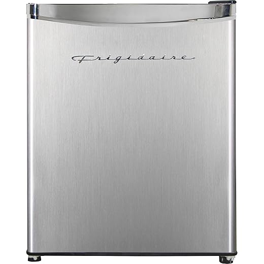 Frigidaire Upright Freezer, 6.5 cu. ft., Deep Freeze, Vinyl Coated Metal with Wire Shelving, Compact for Kitchen, RV, Dorm, Cabin, and Trailer, Platinum Design Series, Silver - 21D x 23W x 56H