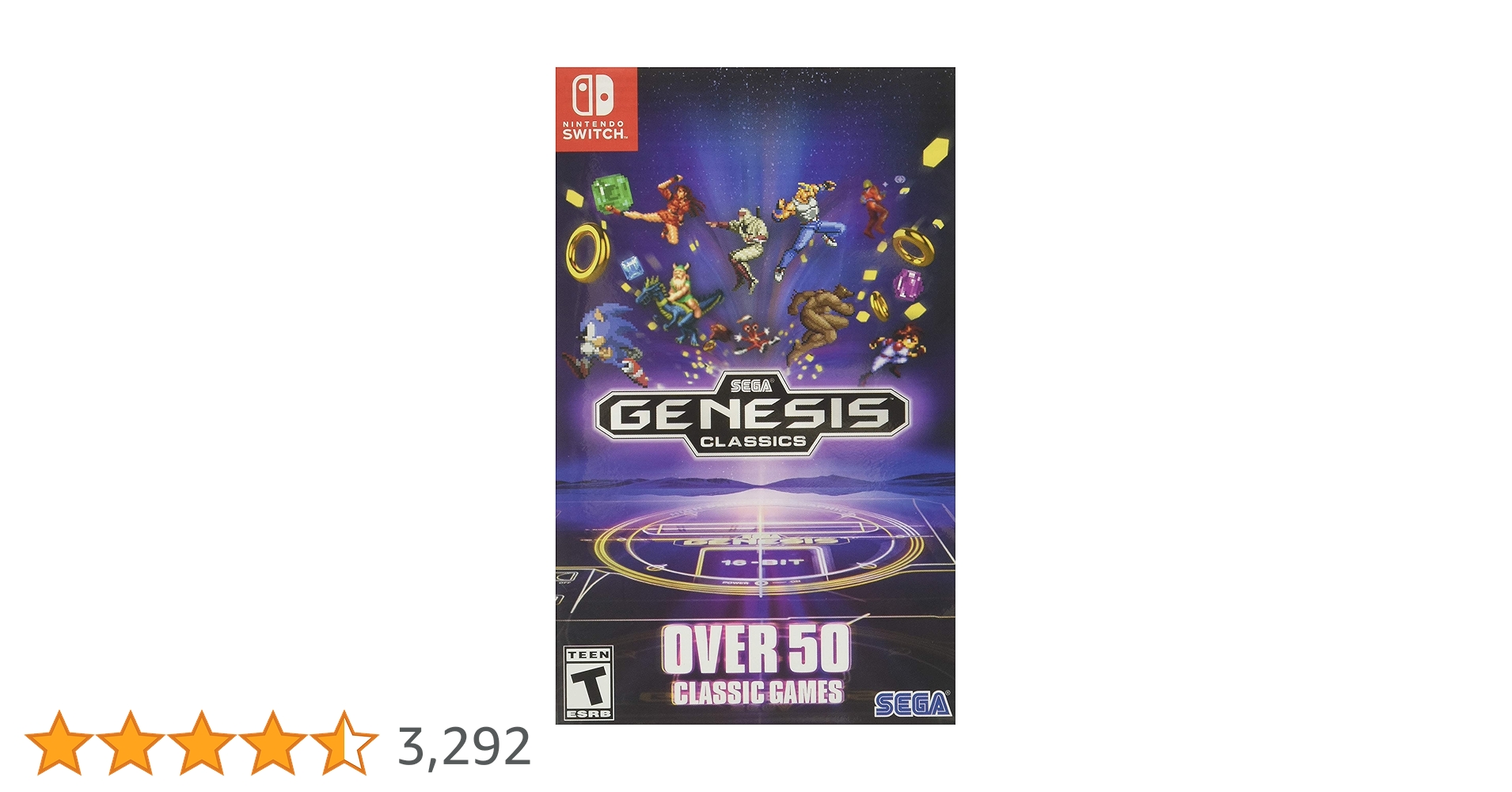 SEGA Genesis Classics - Retro Gaming Comes to Nintendo Switch