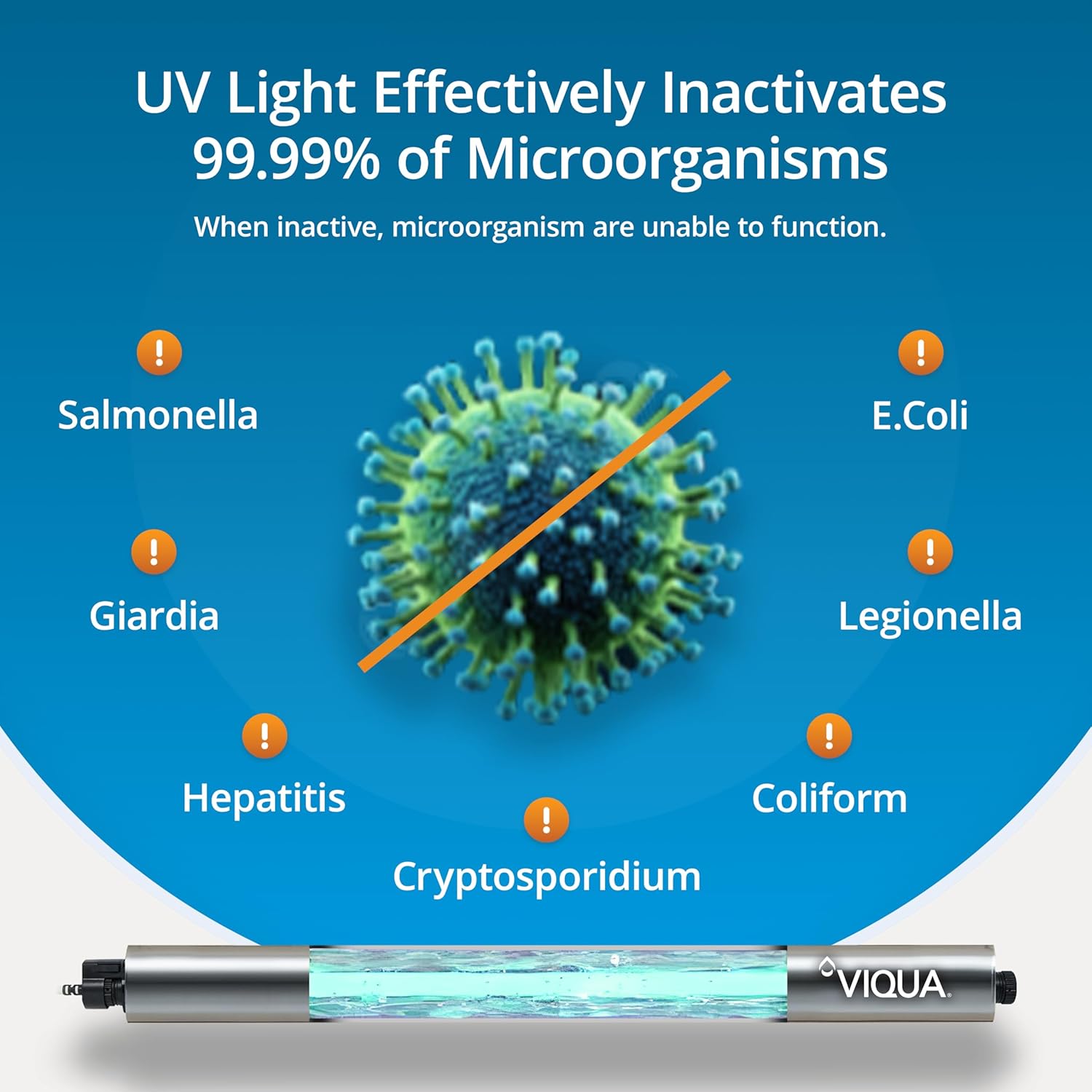 UV Light Inactivation of Microorganisms