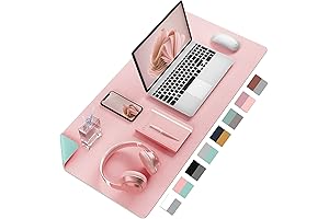 Premium Pink Desk Mat: A Touch of Elegance for Your Workstation