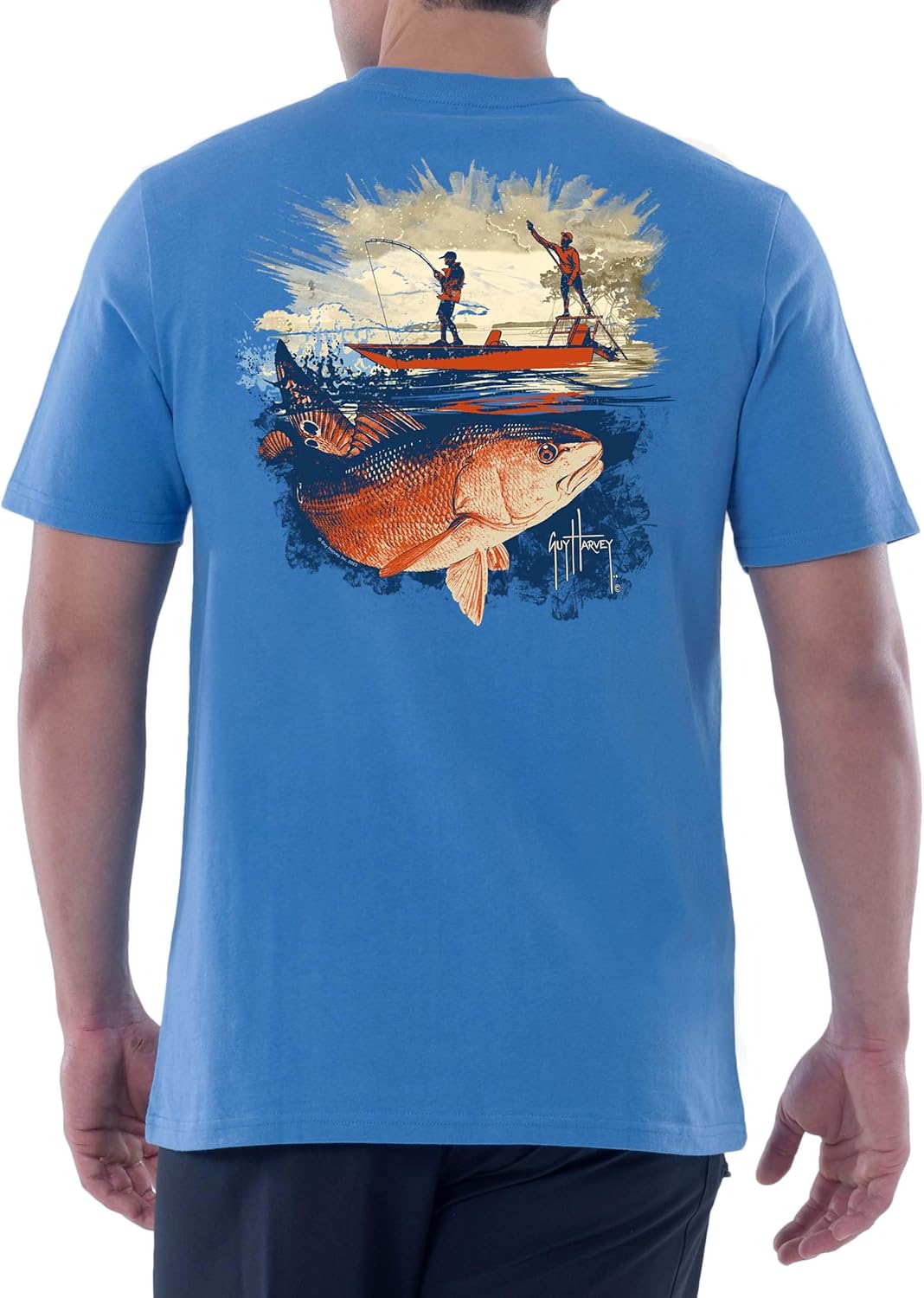 Azure Blue/Redfish Tailing