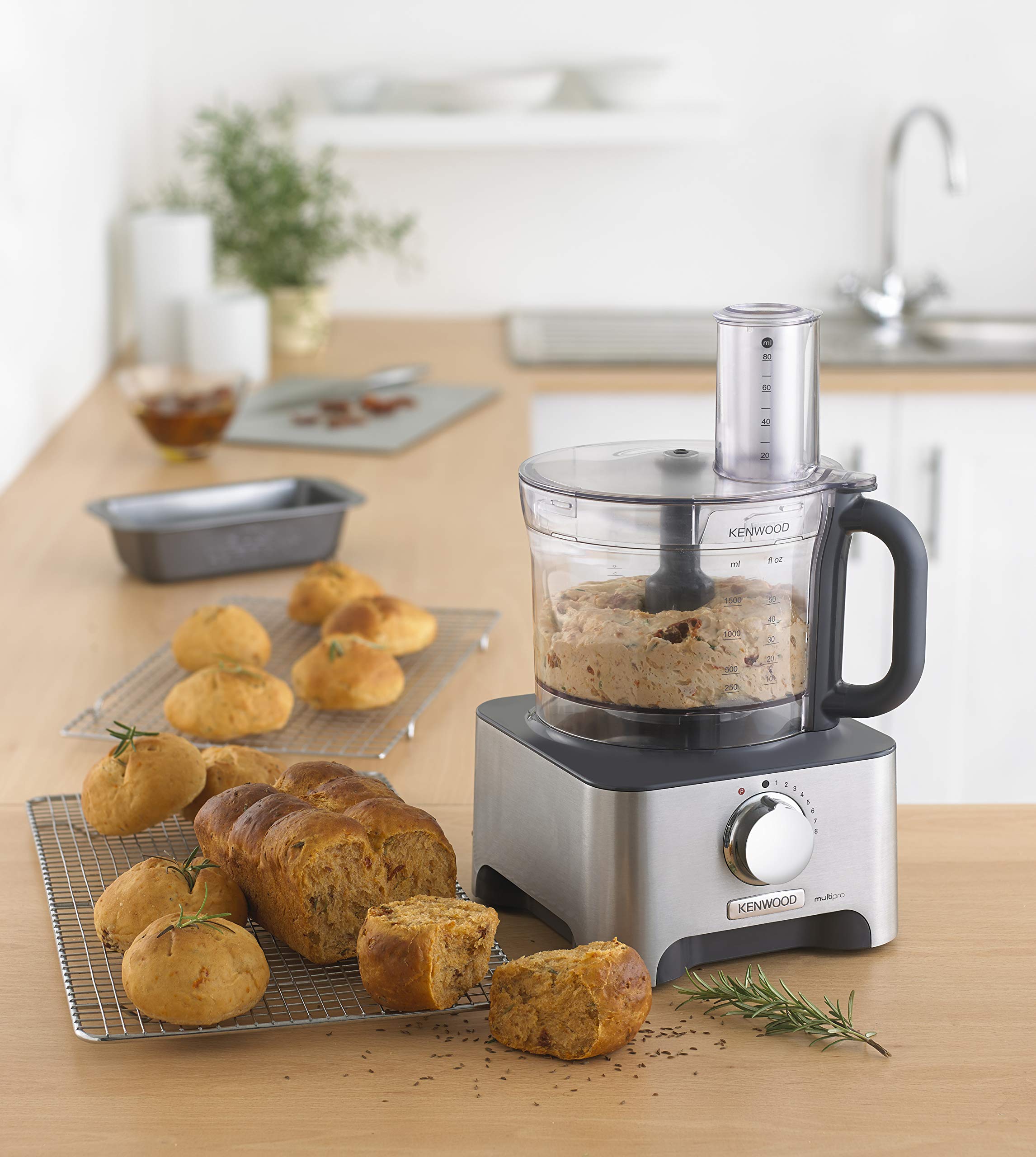 Kenwood MultiPro FDM788,Multi functional Food Processor 1000W, 3.0L