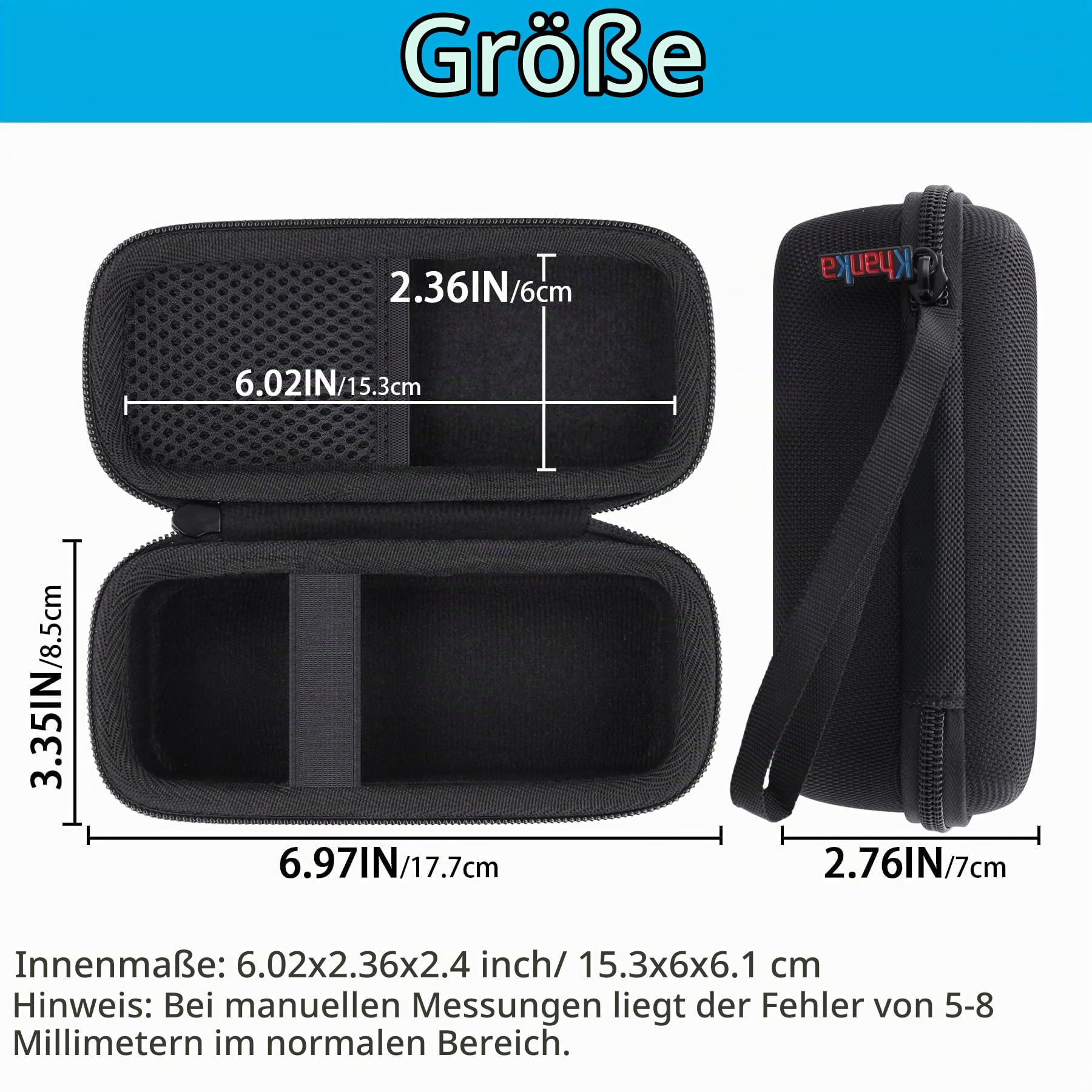 Khanka Custodia per Anker Prime 220W/200W + Soundcore Sleep A20/A30