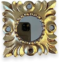 Vista 5 de Zoeartcrafts Espejo Peruano Sunburst 5" Oro - Decoración del Hogar (2)