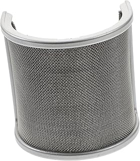 KICHOUSE Tela De Explosão De Microfone Tela De Metal Tela Portátil Microfone Portátil Montagem De Microfone Capas De Microfone At2035 Escudo De Filtro Pop De Microfone Filtro Pop De