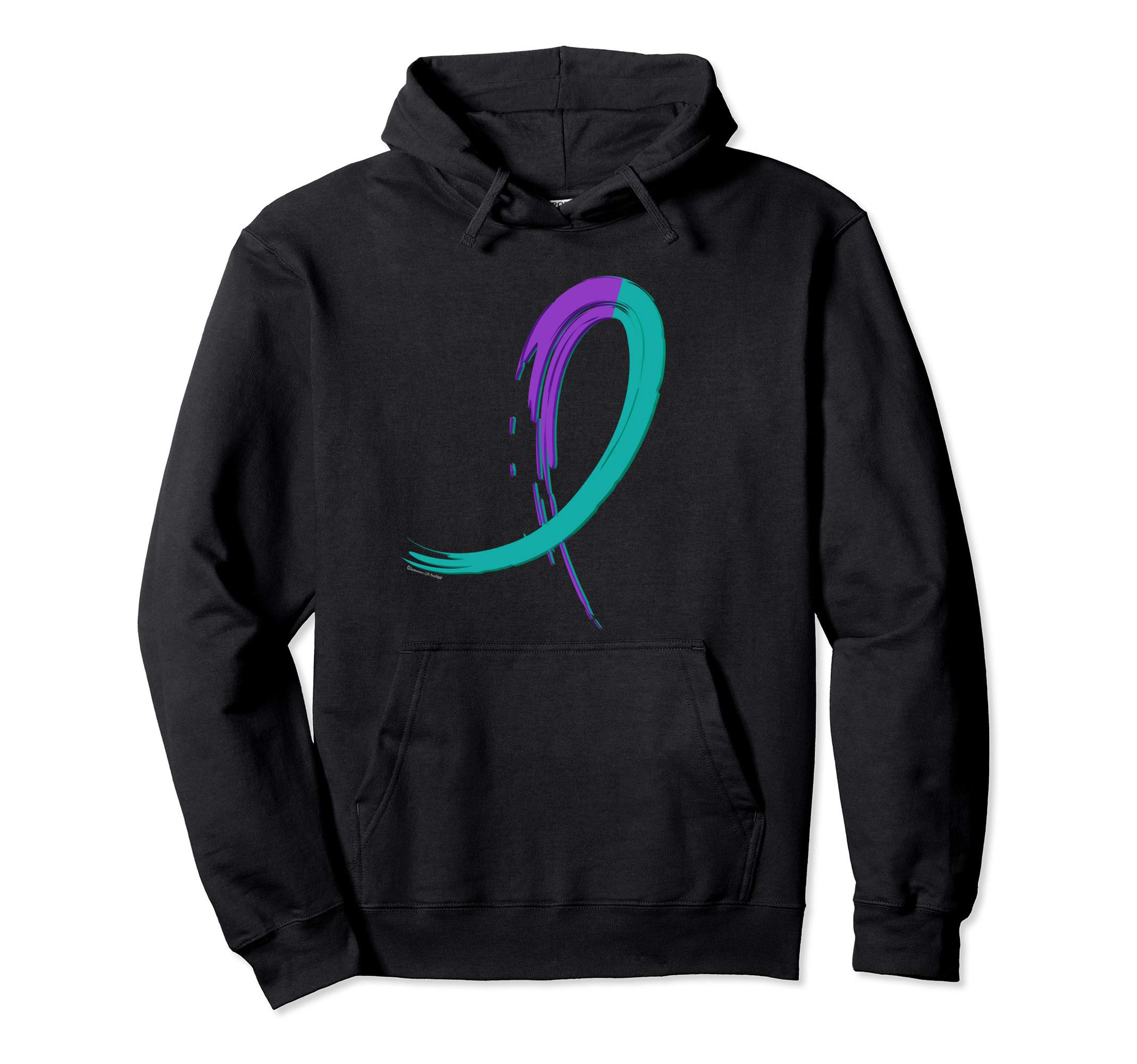 Suicide Prevention Shirts by Awareness Gift BoutiqSuicide Prevention Hoodie Purple and Teal Graffiti Ribbon