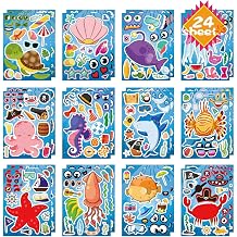 Ocean Animals Stickers, Make Your Own Sea Animals Stickers, Summer Sticker
