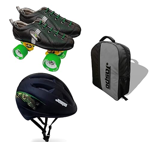 Jaspo Riedel -Power Dual Shoe Skate Combo (Shoe Skate+ Helmet+Bag)