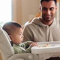 Vista 27 de Maxi-Cosi Minla - Silla alta 6 en 1 para bebés y niños pequeños, silla alta plegable portátil, tela EcoCare, 9 alturas, 5 reclinables, 4 posiciones