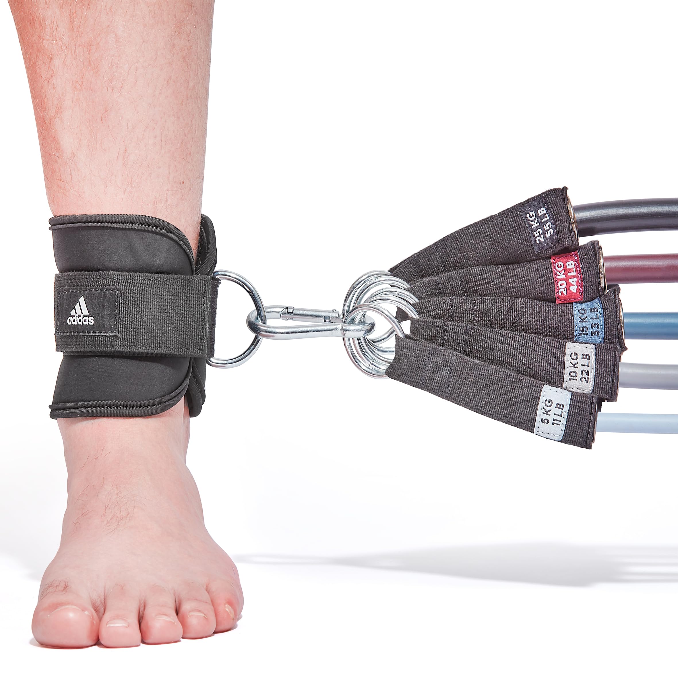 Amazon.co.jp: adidas(アディダス) レジスタンスチューブセット 筋力