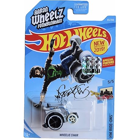 Hot Wheels Aaron Wheelz Wheelie Chair