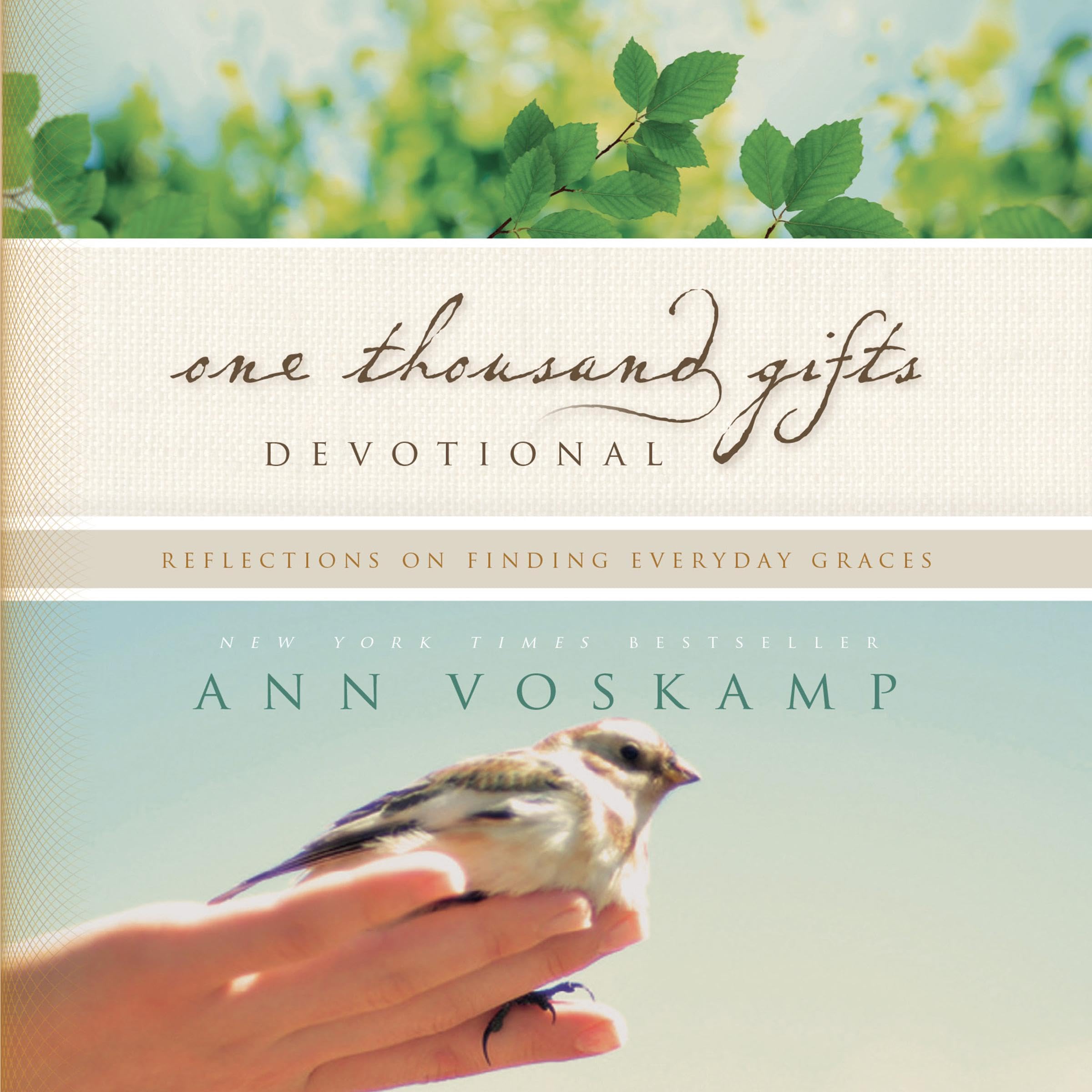 Cover art for One Thousand Gifts Devotional