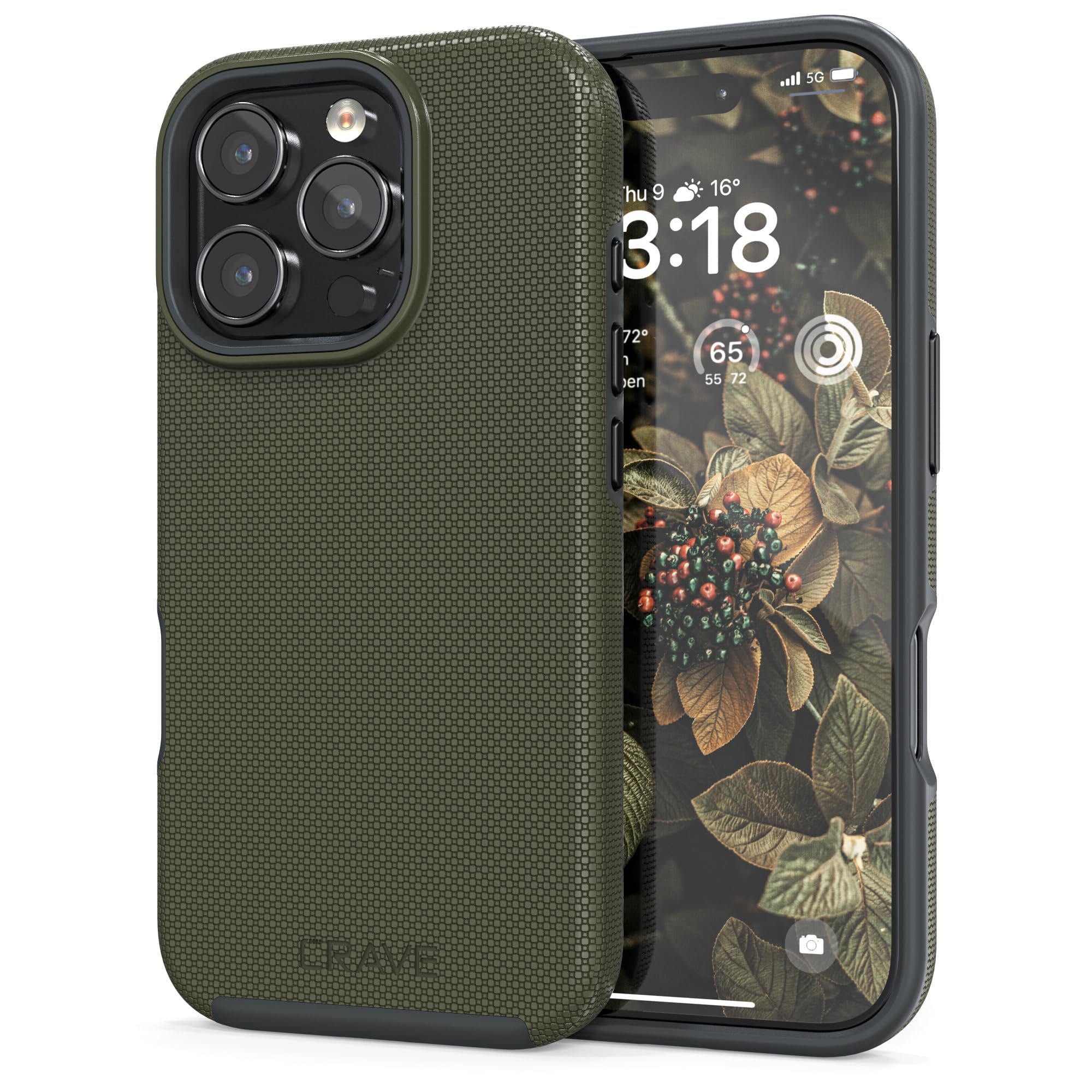 Crave Dual Guard Compatible with iPhone 16 Pro Case, Compatible with MagSafe Shockproof Protection Dual Layer Case for Apple iPhone 16 Pro (6.3") -