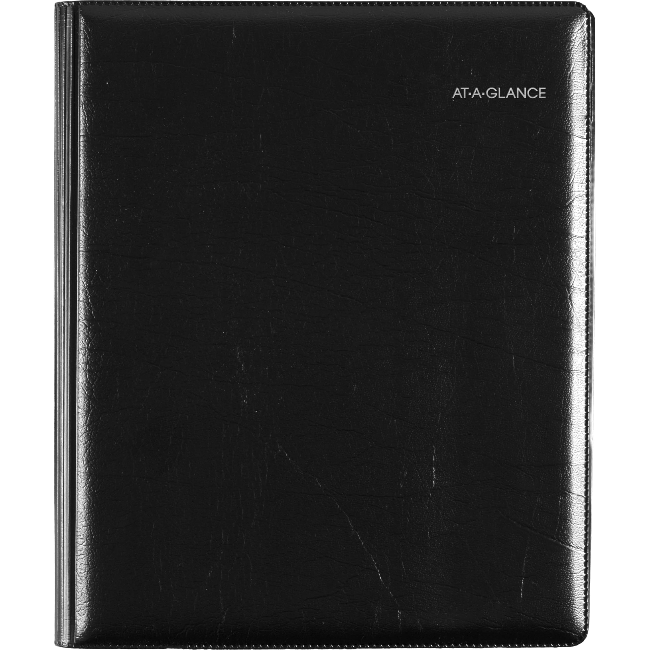 AT-A-GLANCE Agenda 2027 recargable, semanal y mensual, 7.5 x 9.25 pulgadas, ejecutiva, DayMinder, color negro (G5450027)