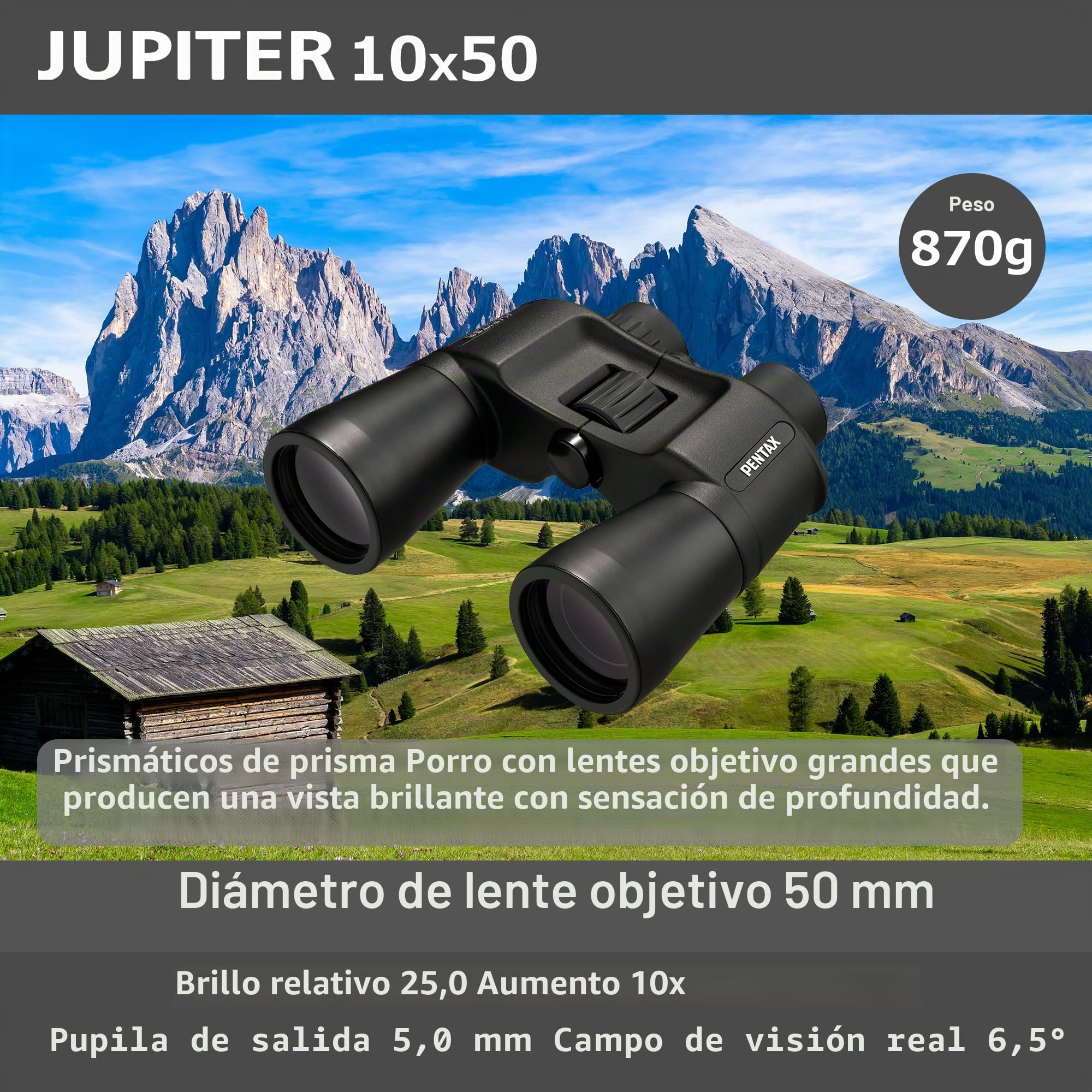 PENTAX Jumelles Jupiter 10x50