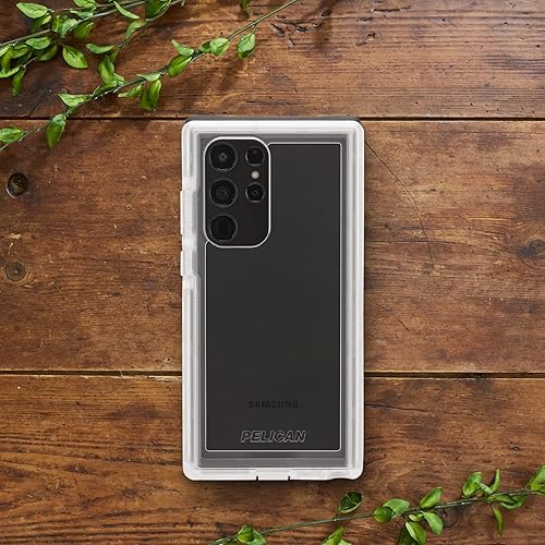 Miniatura 2 de Pelican Serie Voyager - Funda para Samsung Galaxy S22 Ultra compatible con carga inalámbrica Anti-amarillamiento Funda resistente con clip para