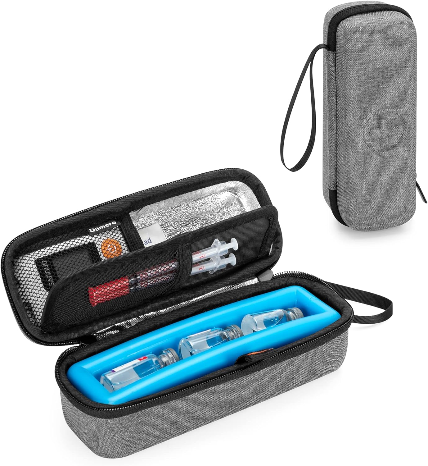 Buy Damero Insulin Vial Carrying Case, Diabetic Travel Case, Medicine