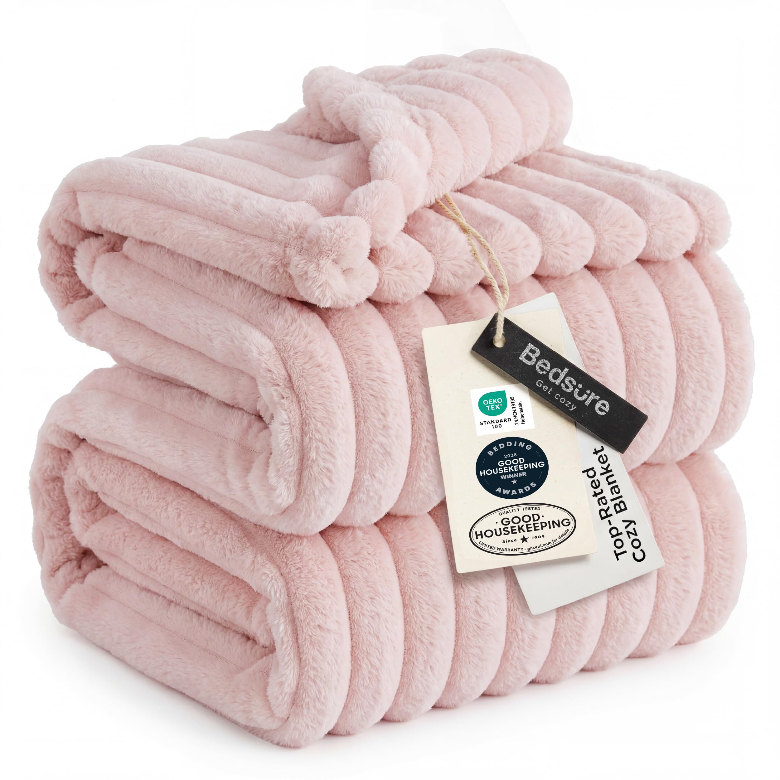 Amazon.com: Bedsure GentleSoft California King Size Blanket for