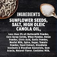 Vista 11 de DAVID Sunflower Seeds, Ranch Flavor, Easter Basket Stuffer for Baseball Players, 1.625 oz. (Pack of 12)