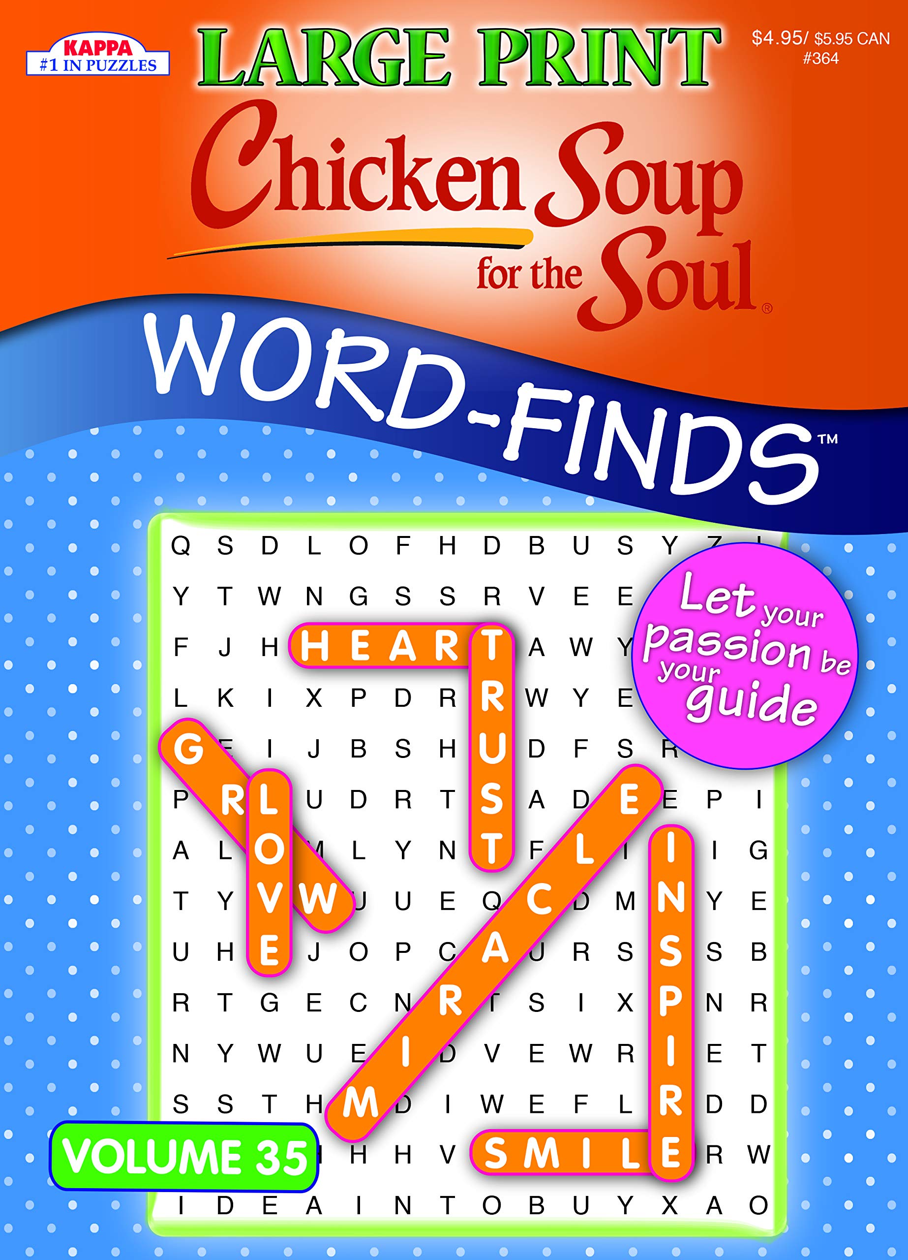 Chicken Soup for the Soul LARGE PRINT Word-Finds Puzzle Book-Word Search Volume 35 Paperback – March 15, 2021